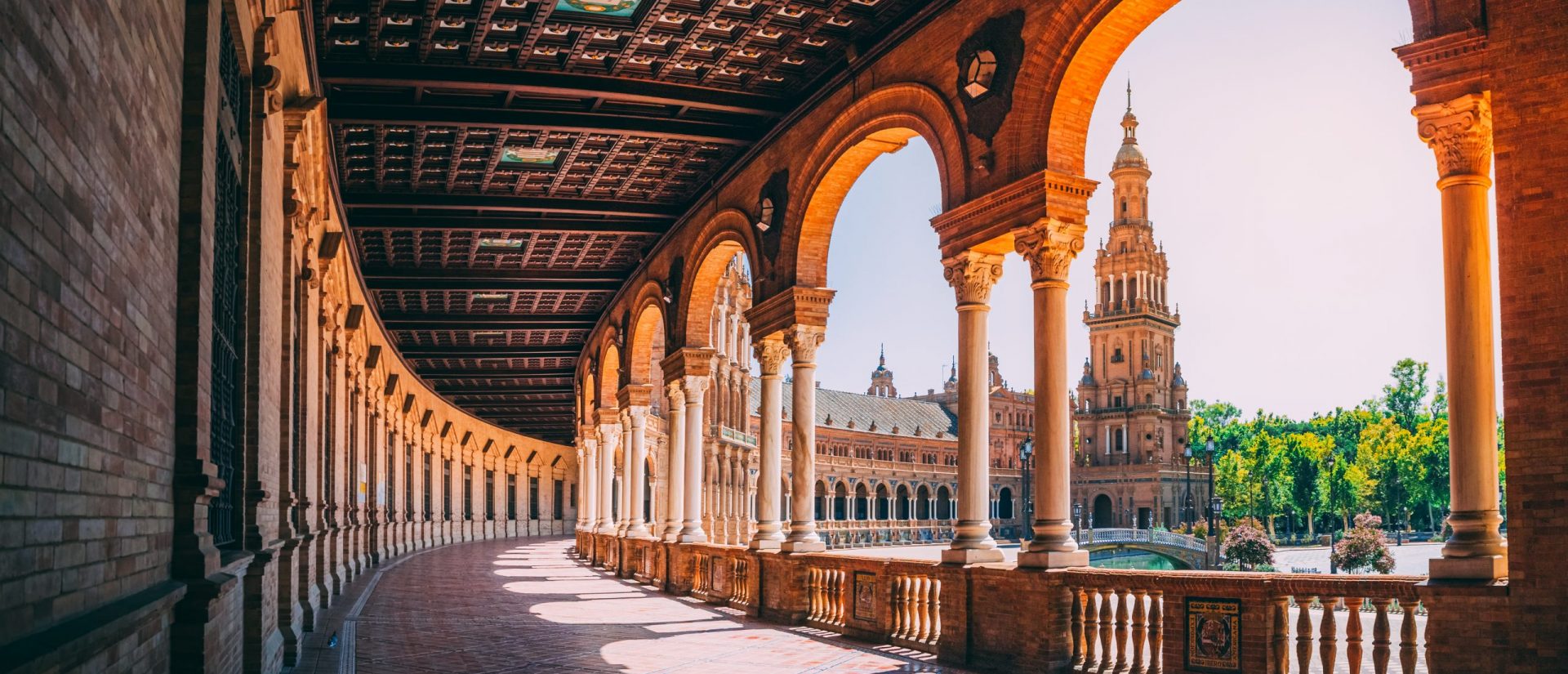 Place de Séville, en espagne